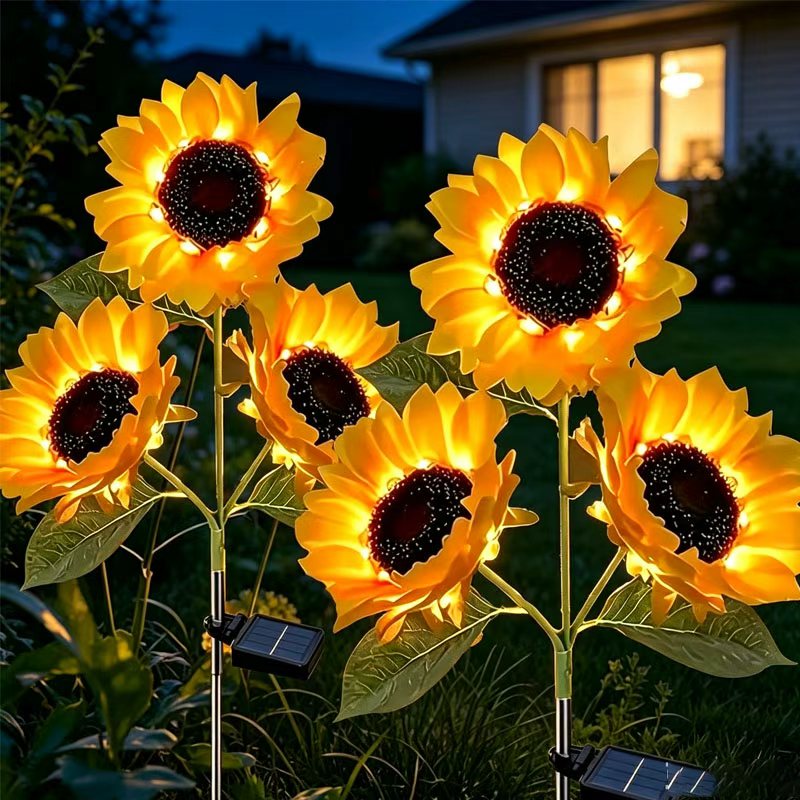 Flower Photography Led Lighting Pack - 2 Paket Lampu Taman Tenaga Surya
