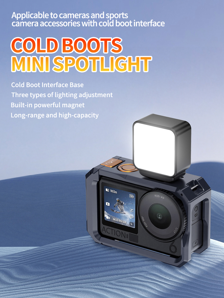 Photography Lighting Styles - Lampu Video LED Mini Magnetik, Lampu