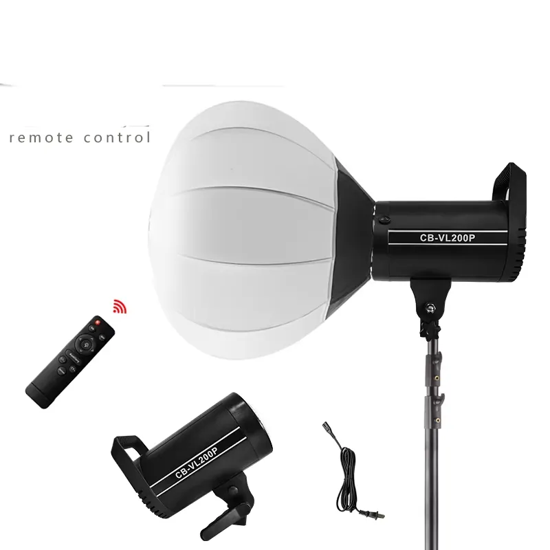 Photography Lighting Learning - Lampu video portabel 200W untuk fotografi