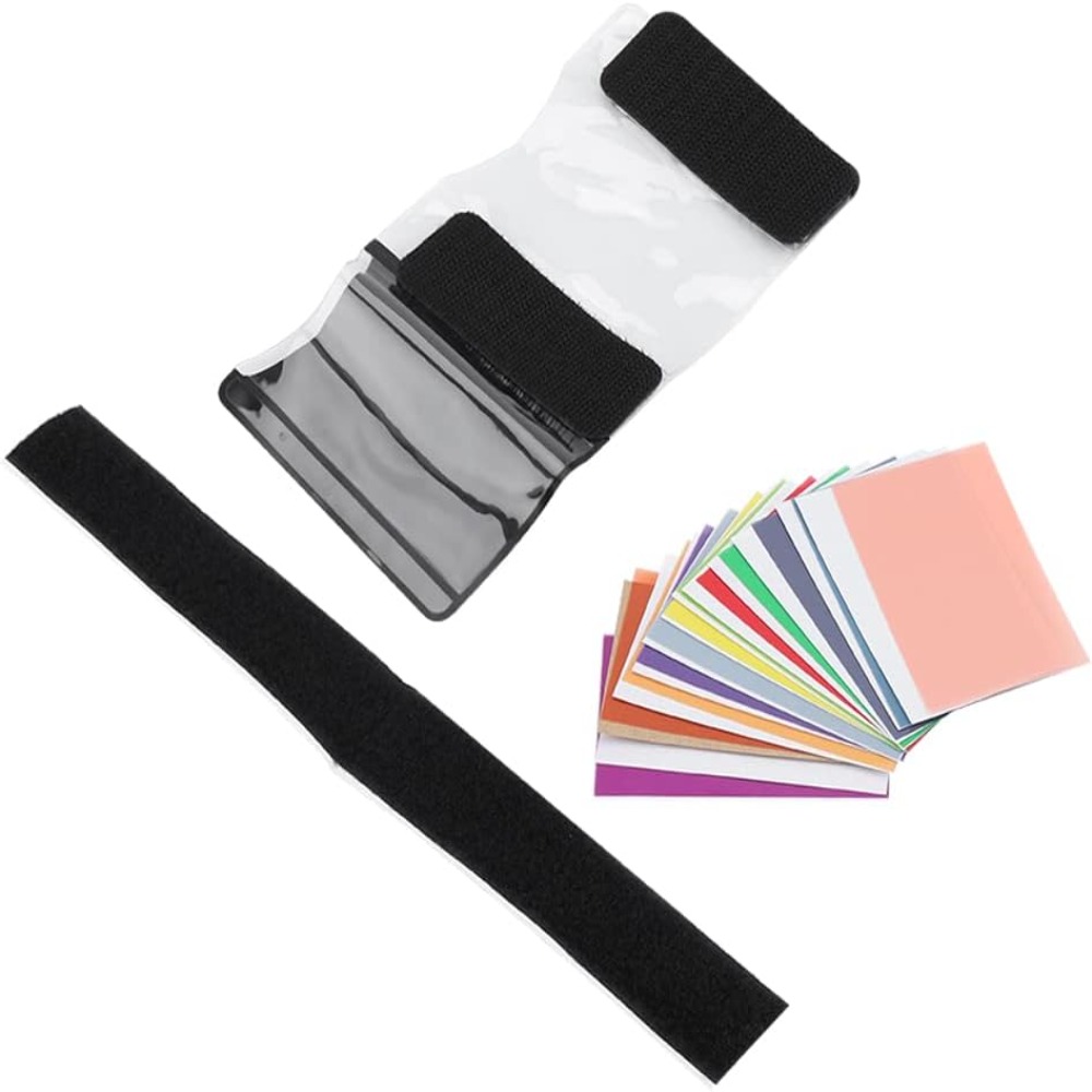 Photography Lighting Material - 2set 12 Warna Gel Koreksi Warna
