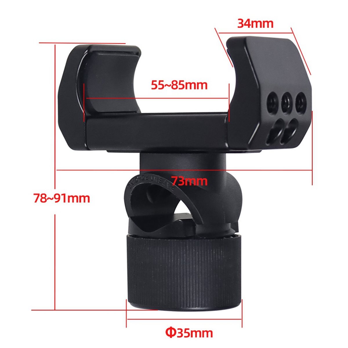 Reflector Arm Clamp - A64I Penjepit Power Bank dengan Dudukan