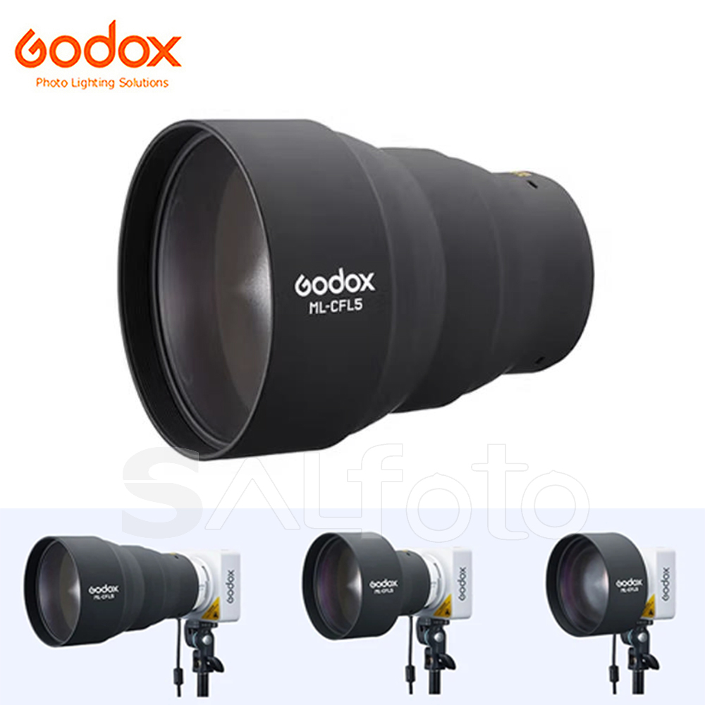 Fresnel Lens Attachment - Aksesori Fotografi Godox ML-CFL5 Lensa Fresnel
