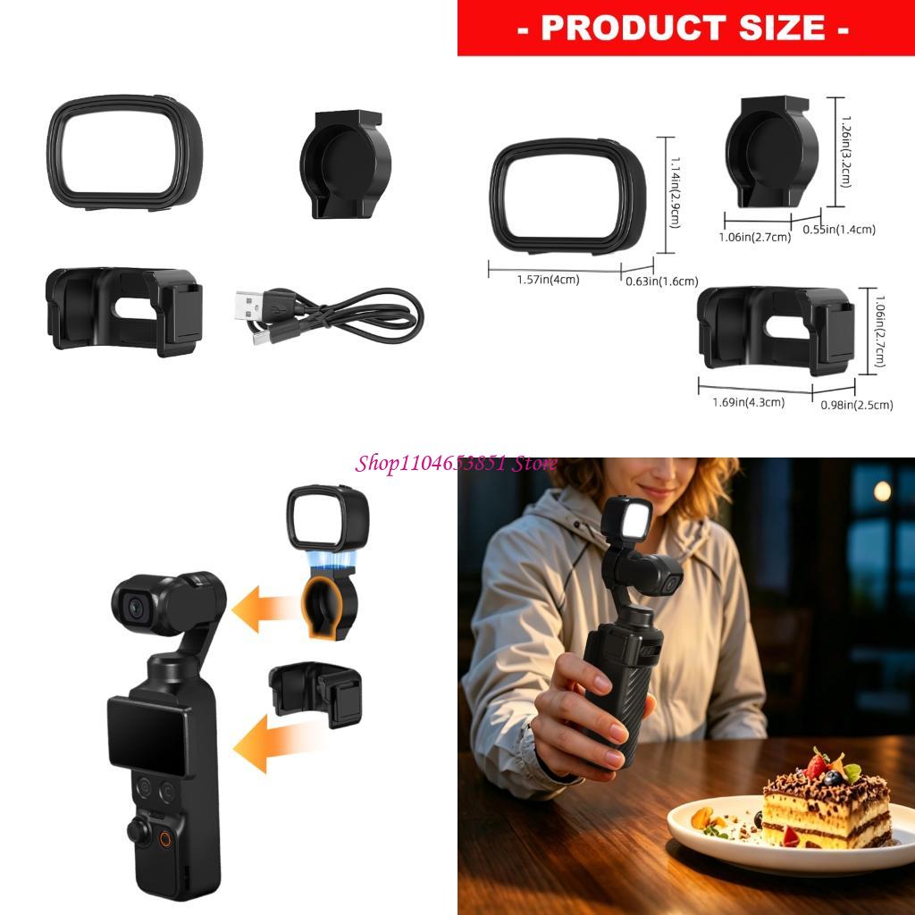 Photography Lighting Reference - Lampu Klip Magnetik Untuk Saku 4
