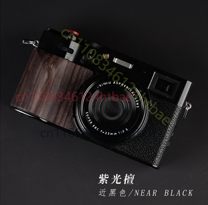 Fujifilm Camera X100Vi - Pegangan Kamera Kayu Retro Ultra Ringan