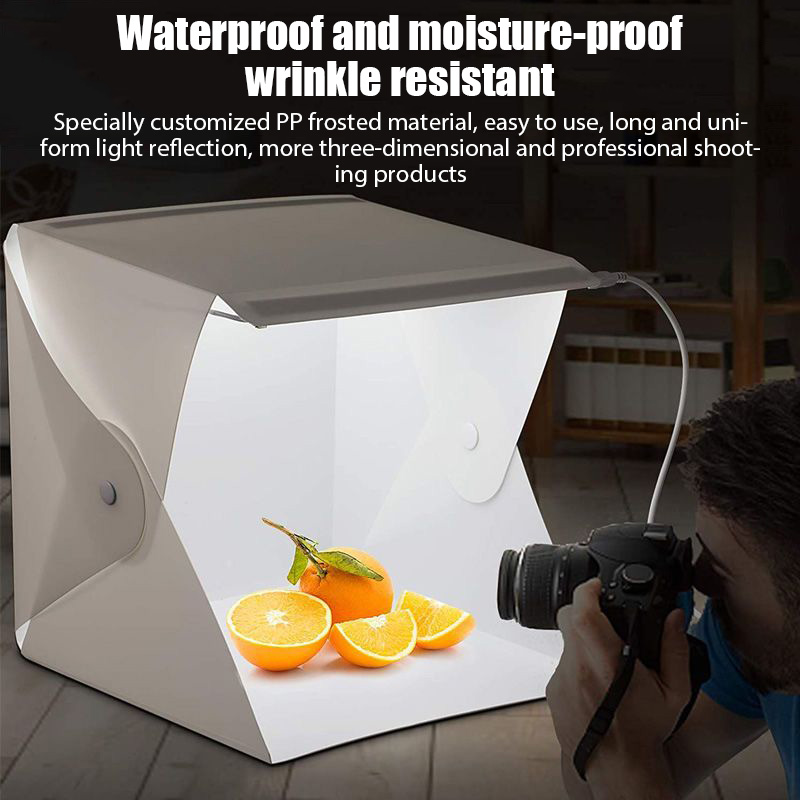 Kotak Lampu LED Fotografi Lipa - Photography Lighting Kit With Backdrop ulasan dan harga