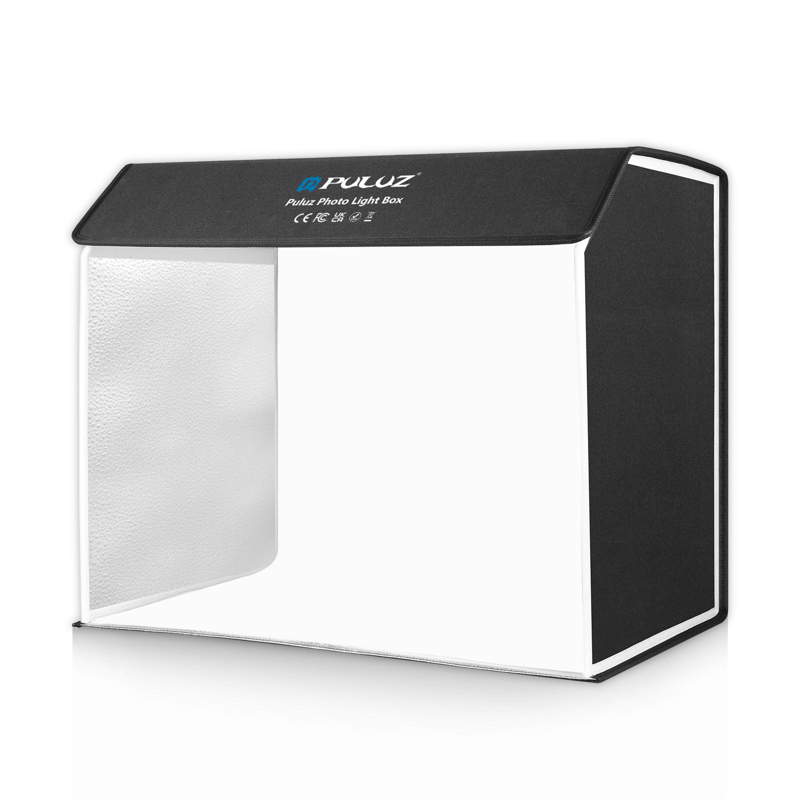 PULUZ 60X40Cm Kotak Lampu Stud - Photography Lighting Kit With Backdrop ulasan dan harga