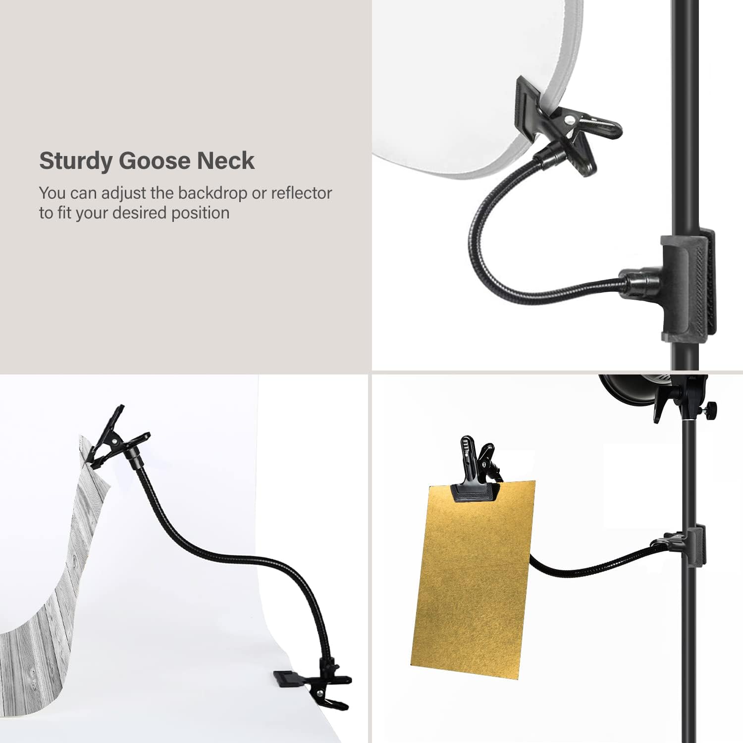 Penjepit tempat latar belakang - Reflector Arm Clamp ulasan dan harga