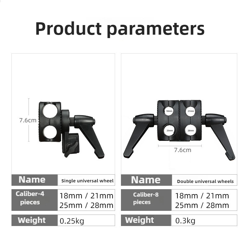 Penyangga Pegangan Ganda Putar - Reflector Arm Clamp ulasan dan harga
