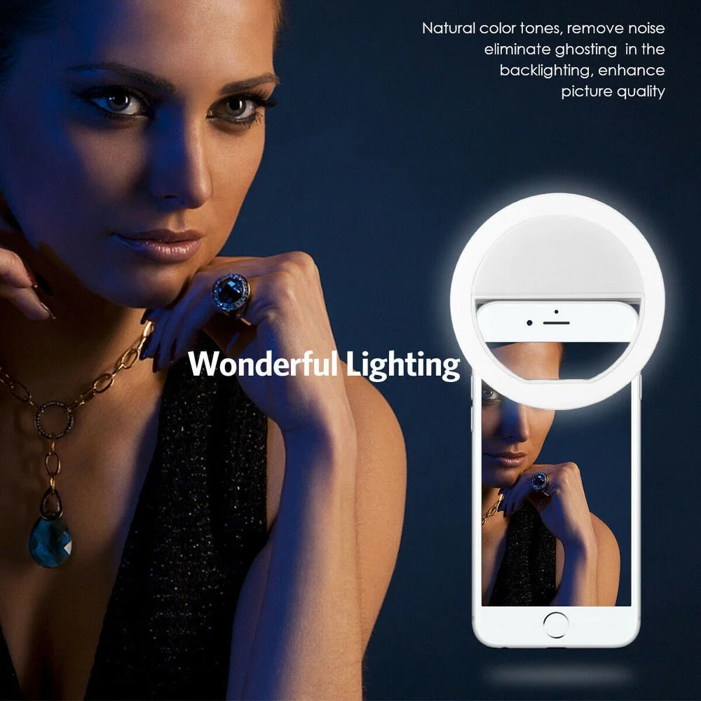 Lampu Selfie LED USB Portable, - Photography Lighting Description ulasan dan harga