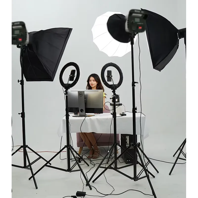 Lampu video portabel 200W untu - Photography Lighting Learning ulasan dan harga