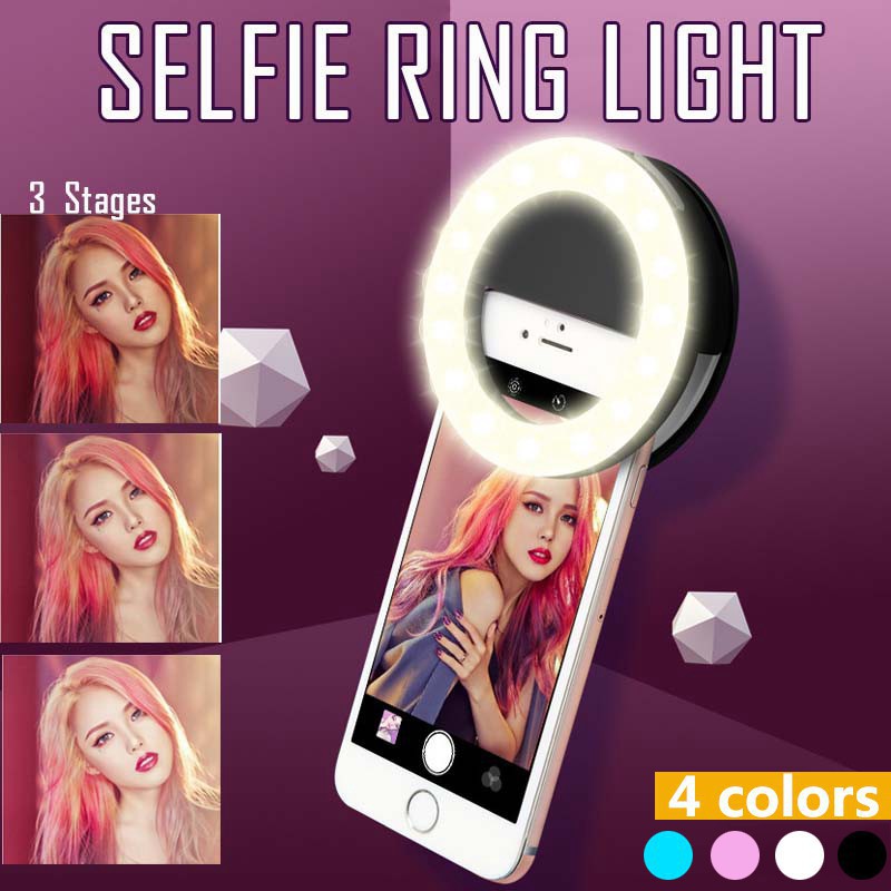 Lampu Cincin Swafoto LED Mode  - Photography Lighting Description ulasan dan harga