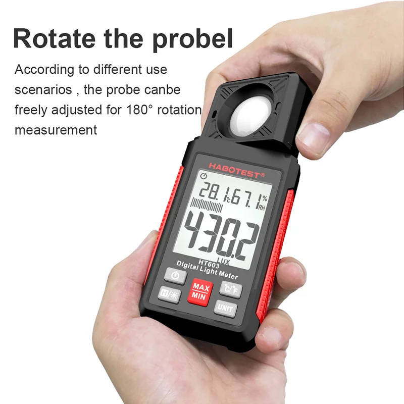 HT603 Digital Lux Meter 0~200. - Photography Lighting Portable ulasan dan harga