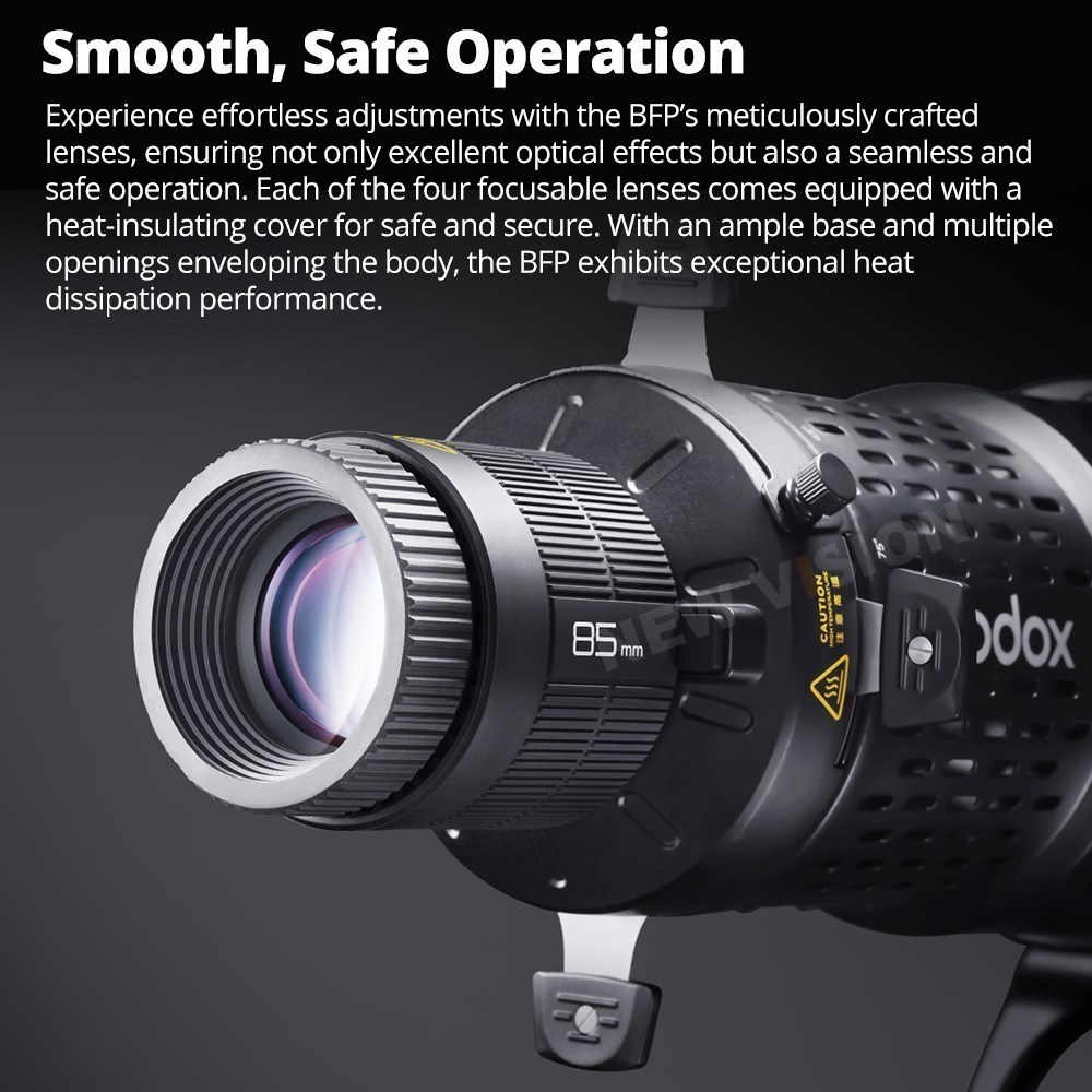 Godox BLP/ BFP Lampu Proyeksi  - Fresnel Lens Attachment ulasan dan harga