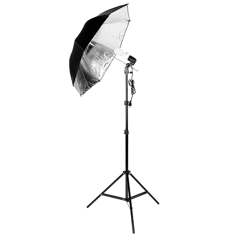 Kit Pencahayaan Kontinu Studio - Photography Umbrella Lighting Kit ulasan dan harga
