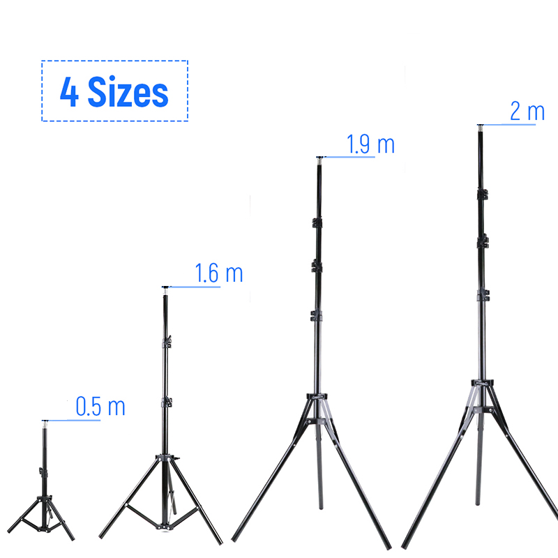 200Cm 160Cm 50Cm Lampu Tripod  - Photography Umbrella Lighting Kit ulasan dan harga