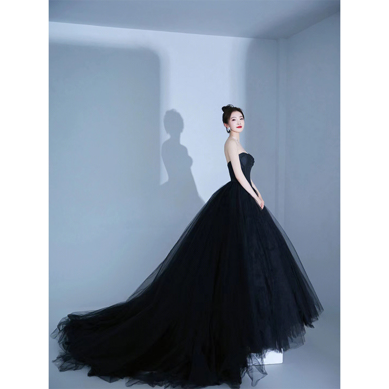 Gaun Pengantin Satin Panjang G - Photography Lighting Styles ulasan dan harga
