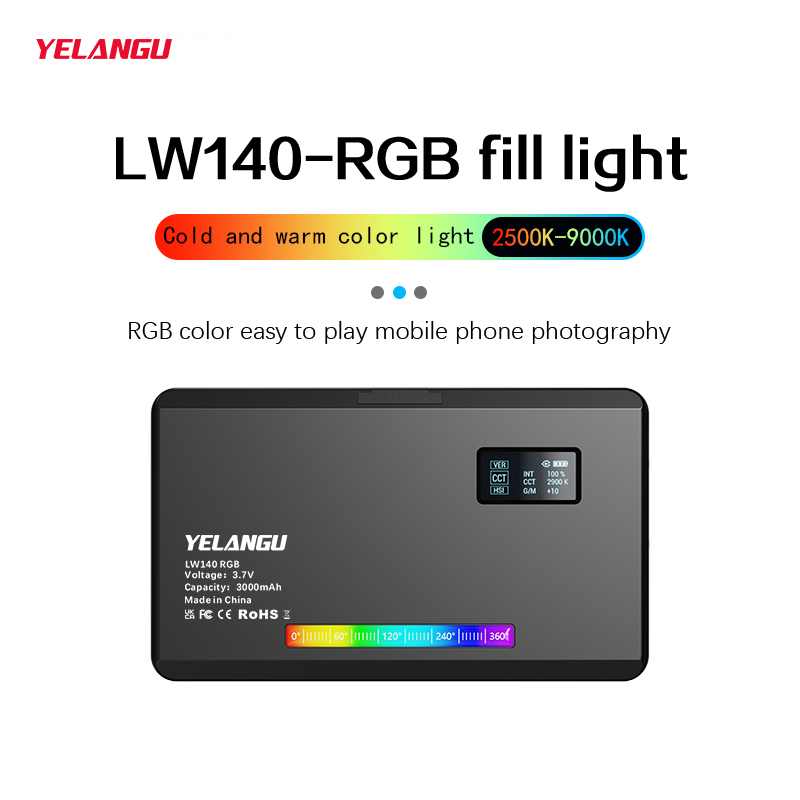 YELANGU lampu Video LED RGB, l - Photography Lighting Styles ulasan dan harga