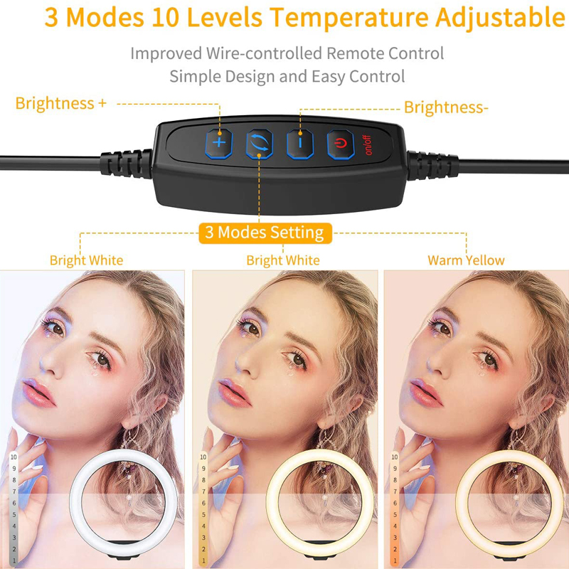 Lampu Video 16/26/33cm Selfie  - Photography Lighting Description ulasan dan harga