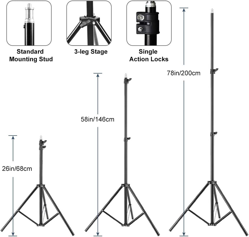 Kit Pencahayaan Softbox Fotogr - Photography Lighting Set Up ulasan dan harga