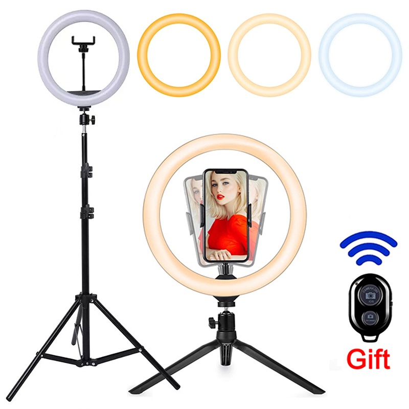 Lampu Cincin Selfie LED 16/26/ - Photography Lighting Description ulasan dan harga