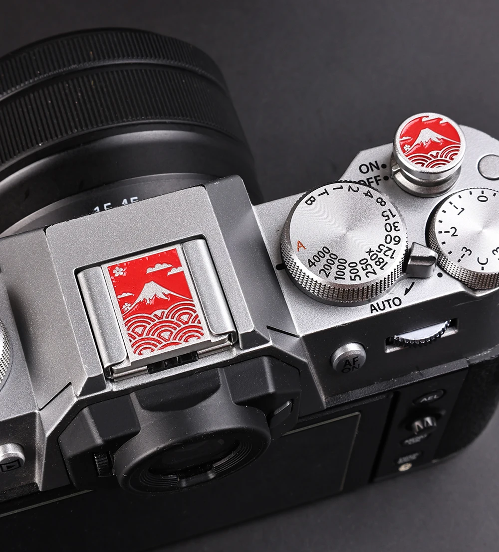 Penutup Hot Shoe & Set Tombol  - Fujifilm Camera X100Vi ulasan dan harga