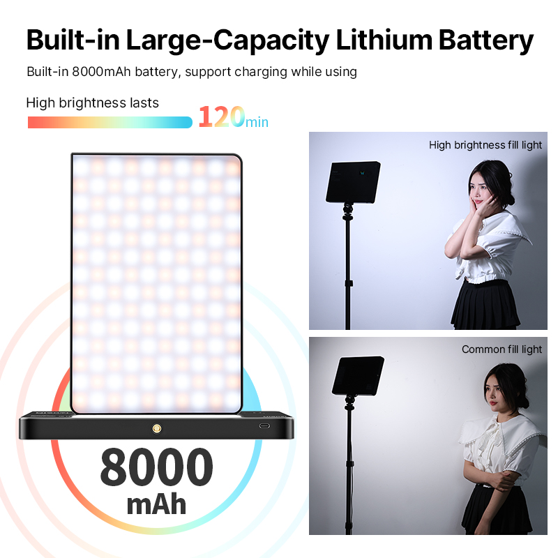 Ulanzi LT003 15W RGB Lampu Vid - Photography Lighting Styles ulasan dan harga