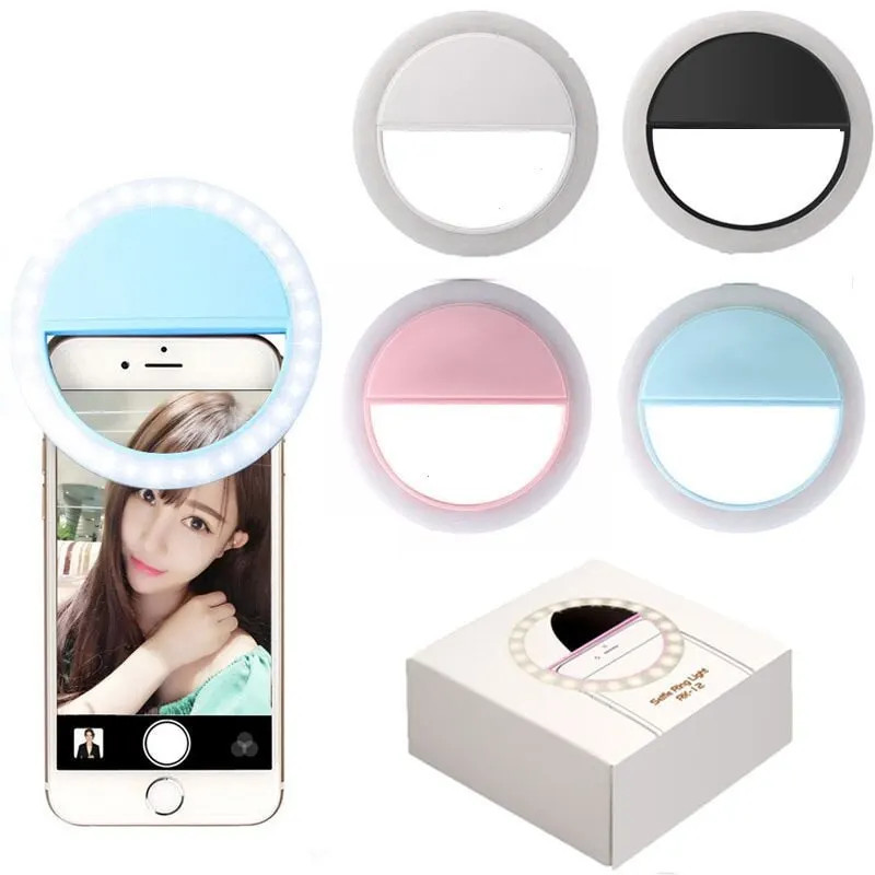 Lampu Cincin Selfie LED dengan - Photography Lighting Description ulasan dan harga