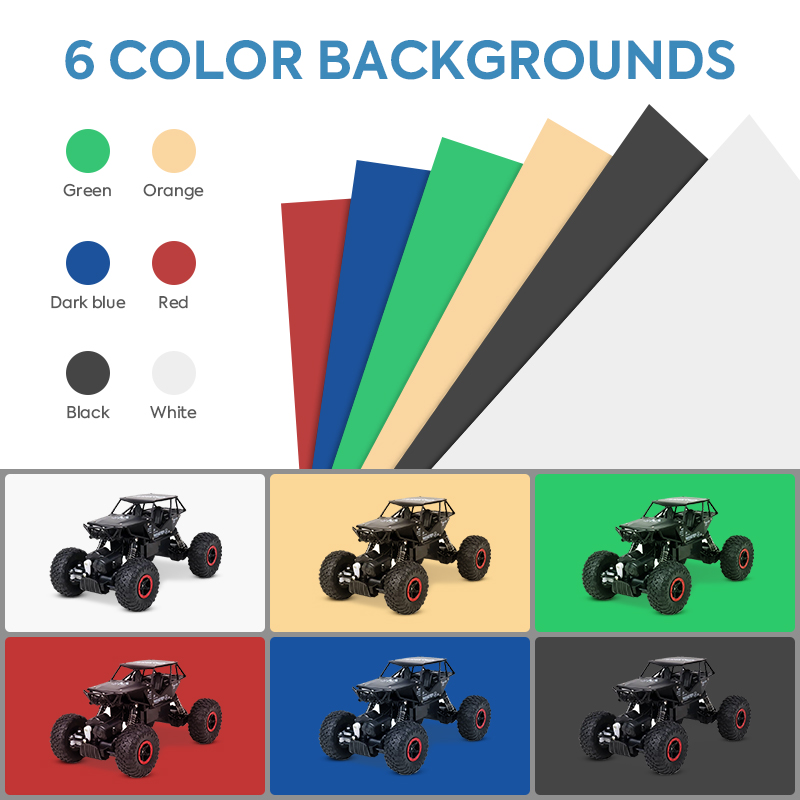 Kotak lampu Studio foto lipat  - Photography Lighting Kit With Backdrop ulasan dan harga