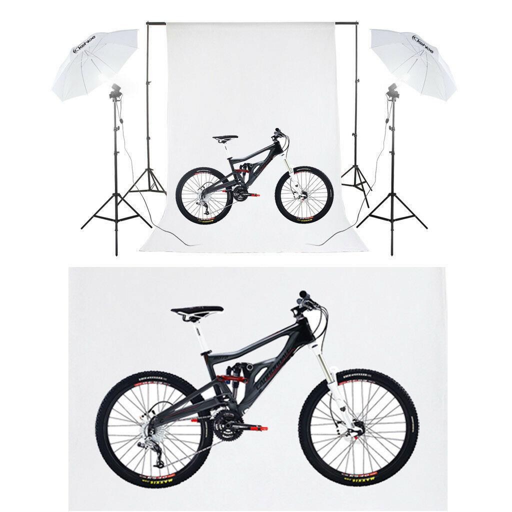 Set Perlengkapan Pencahayaan S - Photography Umbrella Lighting Kit ulasan dan harga