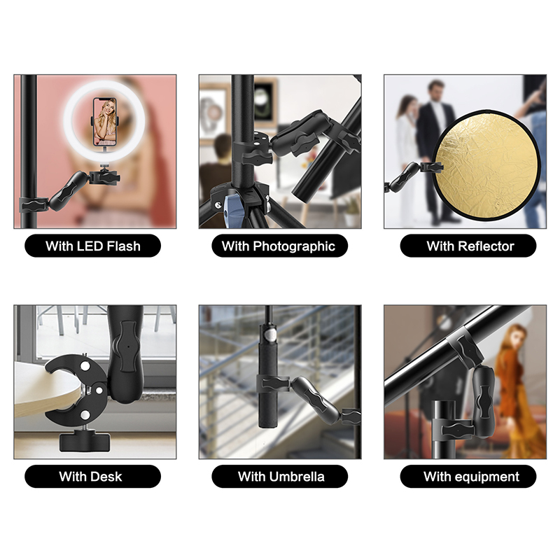 Penjepit Kamera Super Ganda de - Reflector Arm Clamp ulasan dan harga