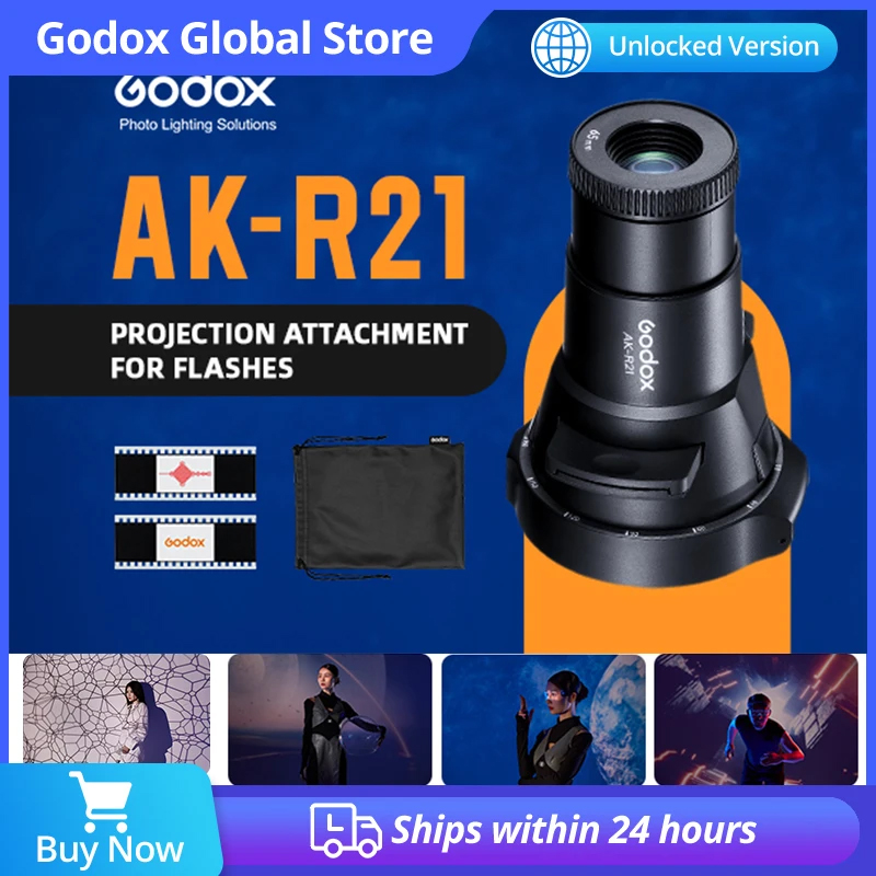 Lensa Proyeksi Godox AK-R21, K - Fresnel Lens Attachment ulasan dan harga