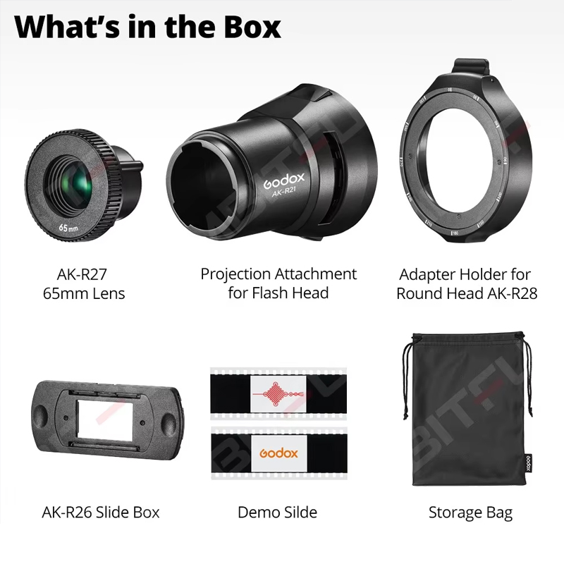 Lensa Proyeksi Godox AK-R21, K - Fresnel Lens Attachment ulasan dan harga