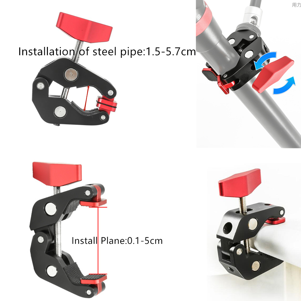 Penjepit Ajaib Artikulasi Gese - Photography Lighting Description ulasan dan harga