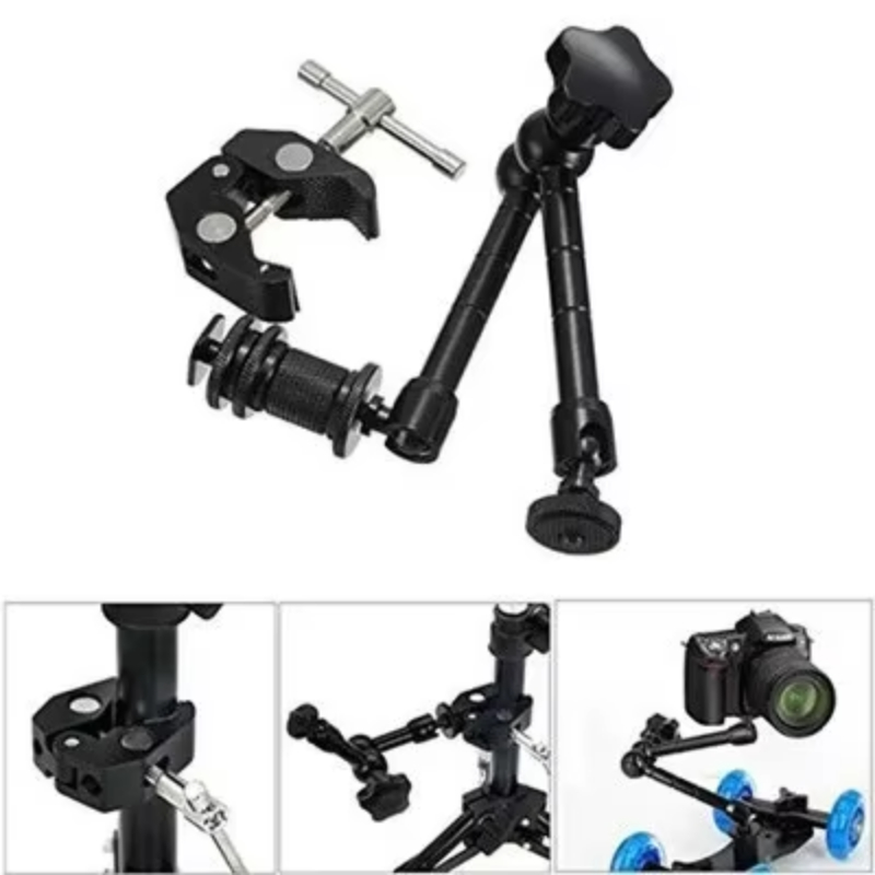 Super Clamp 7/11 Inci Lengan A - Photography Lighting Description ulasan dan harga