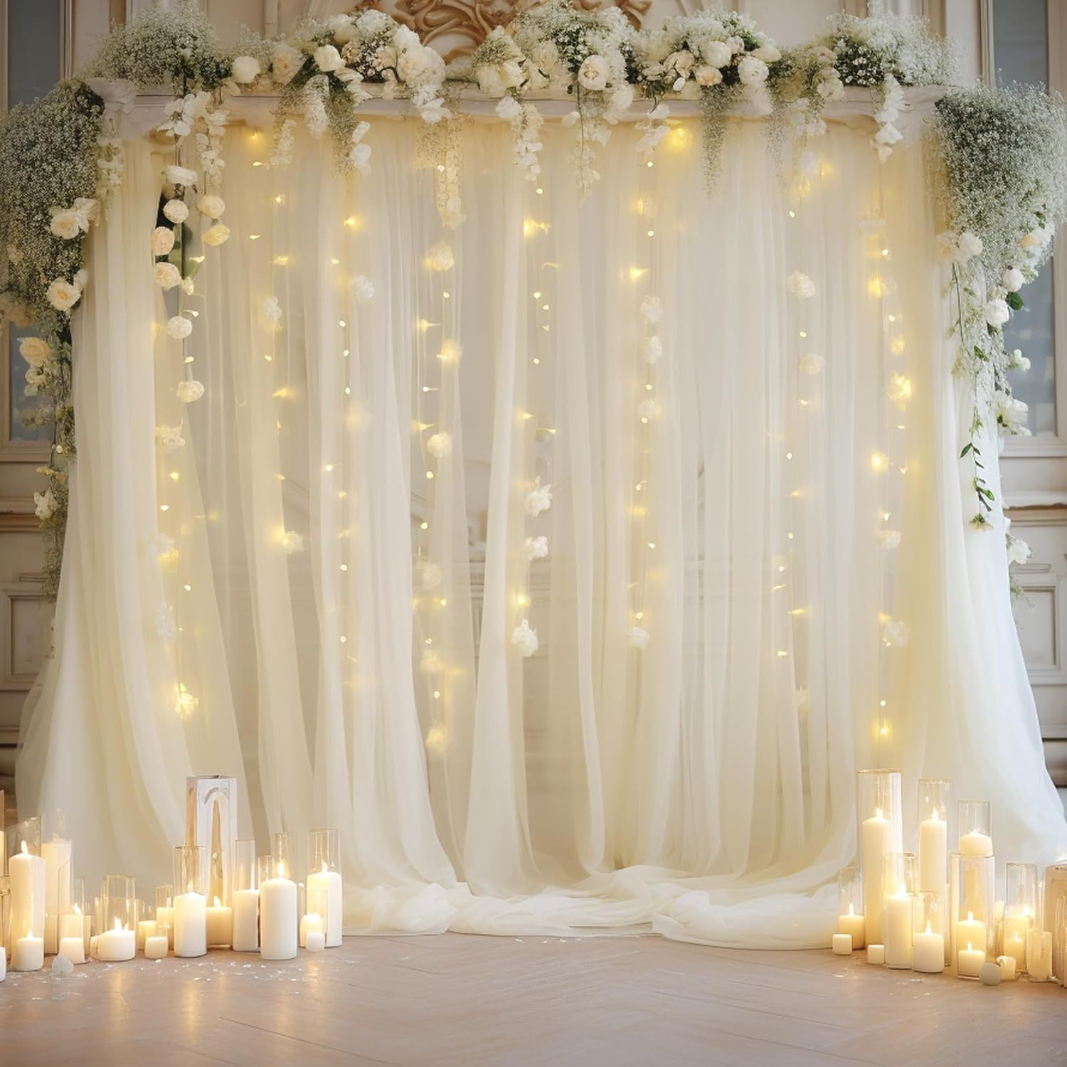 1 Pak Set Latar Belakang Tulle - Photography Video Lighting Kit ulasan dan harga
